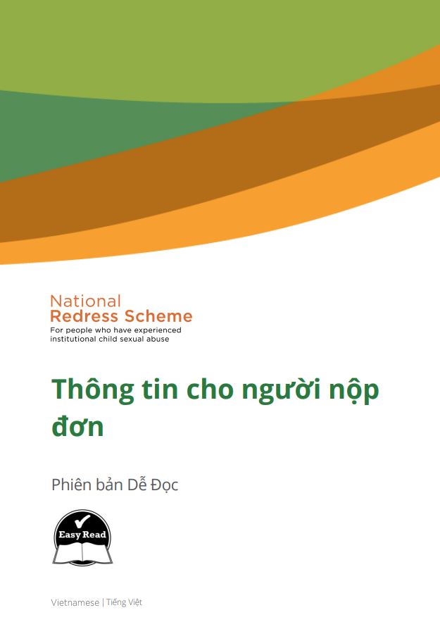 Vietnamese: Information for people applying (Easy Read)